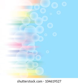 vector blue abstract background, pastel shades
