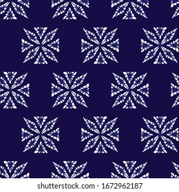 Fondo abstracto geométrico abstracto de color azul vector. Apropiado para textiles, envolvimiento de regalo y papel pintado.