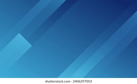 Vector Blue Abstract Gradient Background. Creative minimal geometric shape with blue background. Modern concept for graphic design, background, poster