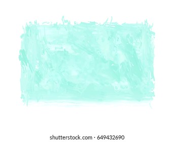 Vector blue abstract hand drawn watercolor background for your design