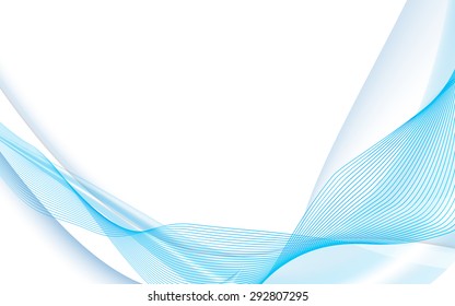 vector blue abstract technology concept wave pattern background