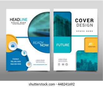 Vector blue annual report leaflet Brochure Flyer template A4 size design.
Modern style for book cover layout design, Abstract geometric background, presentation templates.