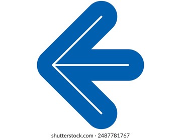 Vector blue arrow. Vector pattern. Pointer. Modern background. Design element