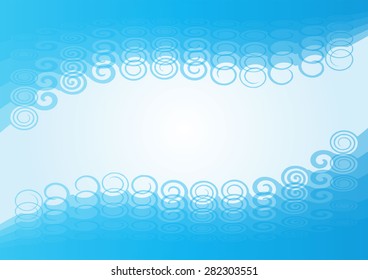 vector blue background