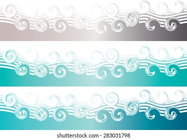 vector blue background