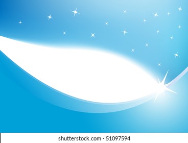 Vector blue background. Clip-art