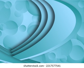 vector, fondo azul formando una caja de arco, fondo de pantalla, plantilla