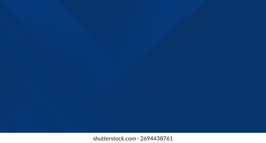 Vetor fundo azul com linhas geométricas brilhantes. arte moderna. Terno para brochura, corporativo, site, cartaz, banner, arte da capa