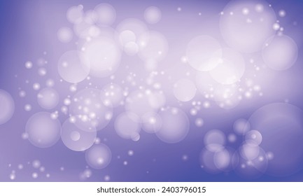Vector blue background with glowing sparkle bokeh design.