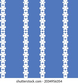 vector with blue background and line motif, white circles blending together. for fabric, wrap