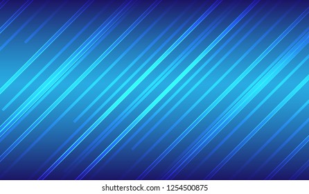 Vector Blue background with lines Morden