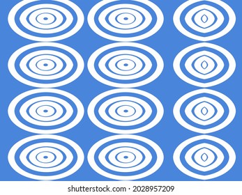 vector with a blue background and various white motifs, can be used for textiles, wrapping