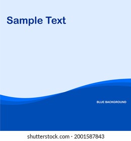 vector blue background for your business 