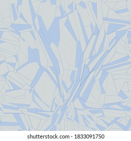 textura de vidrio roto azul vectorial