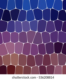 Vector blue brown purple abstract colorful mosaic background