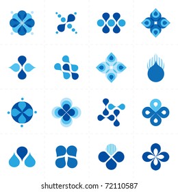 vector blue design element