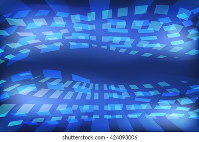 vector blue digital pixel curve overlay background
