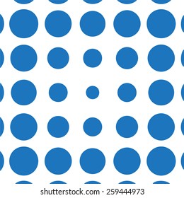Vector blue dots illustration 