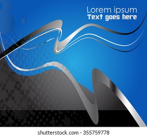vector blue elements abstract design
