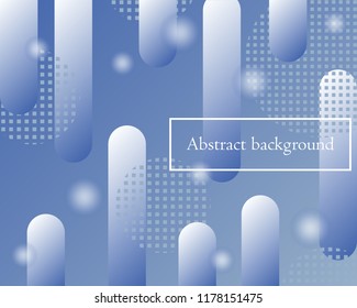 Vector blue futuristic background with gradients and geometric shapes.