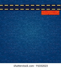vector blue jeans background for your webdesign or presentation