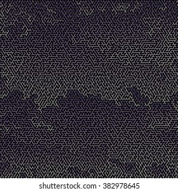 Vector Blue Labyrinth Background. Kids Maze