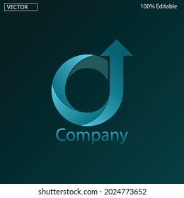 Vector of the Blue Letter "d" Logo. Perfect for logos, icon, design elements, signs, stickers, etc.
a simple logo that is futuristic, not old-fashioned. 100% editable