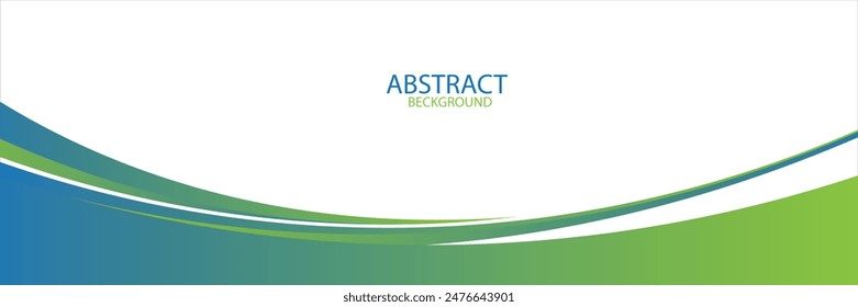  Elemento de curva de fondo de línea azul de Vector con espacio en blanco para el diseño de texto y mensajes, capas superpuestas, Vector