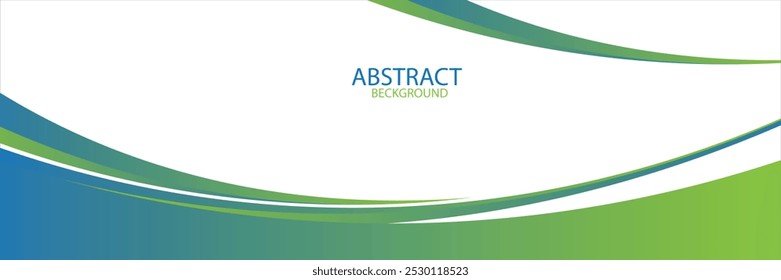 Vector blue line background curve element with white space for text and message design, overlapping layers, vector