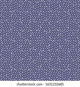 Vector blue Modern stylish texture . Repeating geometric background . Design for prints, textile, decor, fabric. Raster copy monochrome seamless pattern
