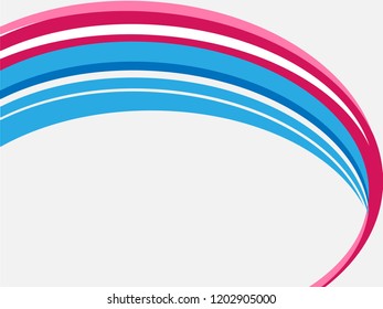 Vector blue pink abstract background.  Wavy waves banner color line for web banner. Abstract pink wave, lines wave texture background, web design abstract card, abstract banners. 