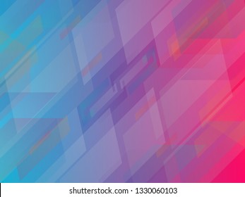 Vector blue, pink frame for text Modern Art graphics for hipsters . Dynamic frame stylish geometric black background with colorful. Element for design business cards, invitations, gift cards, 