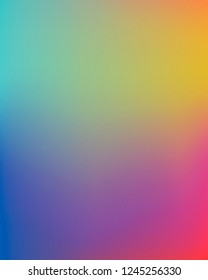 Vector blue pink blue yellow gradient.