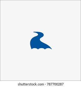 Vector of Blue River icon