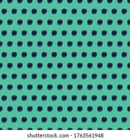 Vector blue sharp dots seamless pattern background