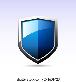 Vector Blue Shield