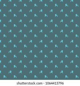 Vector blue stork pattern. great for textile and paper design