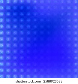 Vector Blue Tech Finance Fintech Background. Abstract Pixel Pattern. Digital Business Technology or Science Research Presentation Backdrop.