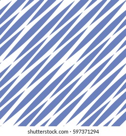 Vector blue triangle pattern. Geometric background