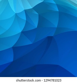 vector blue triangles abstract background