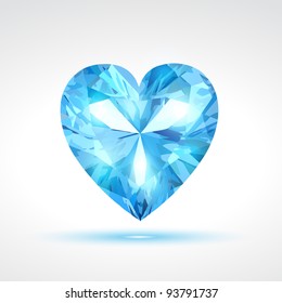 vector blue valentine vector heart