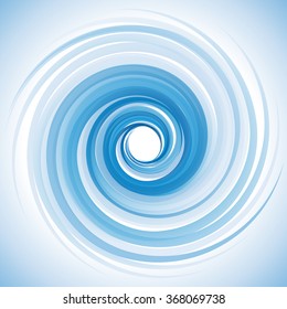 Vector Blue Vortex background