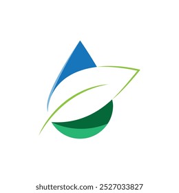 
Vector blue water drop icon set. Flat droplet logo shapes collection.
