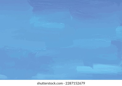 Diseño de fondo de acuarela azul vectorial.