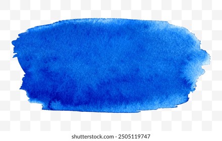 Acuarela azul Vector. Elementos para el diseño y el fondo