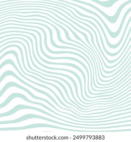 Vector blue wave lines pattern. Abstract illustration waves marbling background, blue wavy wallpaper graphic design.Wavy Swirl Seamless Pattern Groovy.