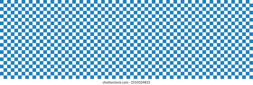 Vektorblau und weiß karierter abstrakter Hintergrund