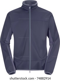 Vector Blue Windstopping Jacket