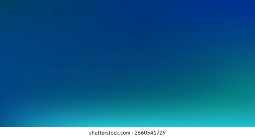 Vector azul-verde gradiente habitación de estudio, patrón de fondo abstracto, paredes y piso reflejan luces de neón, tonos oscuros arte moderno abstracto