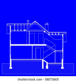 vector blueprint background